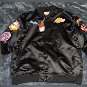 NBA Black Los Angeles Lakers Puffer Championship Jacket